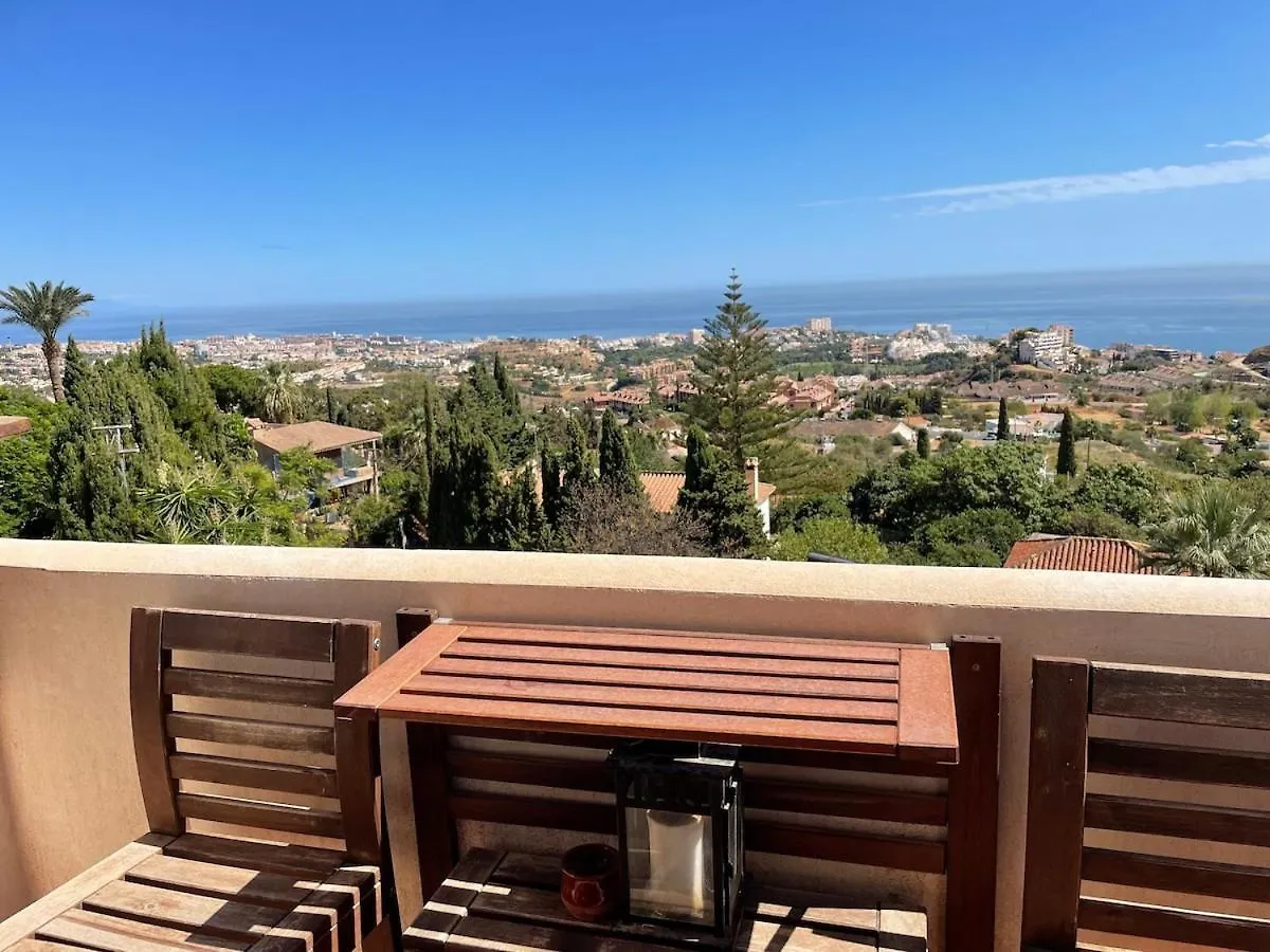 Breathtaking Sea View Apartment With Free Parking Benalmadena Spain